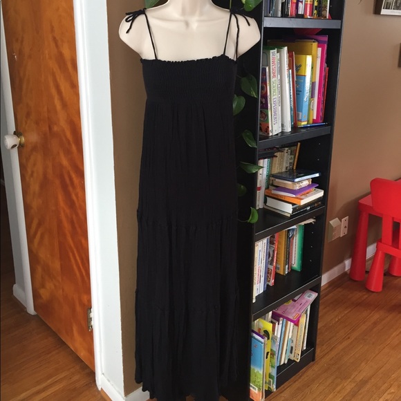 Zara Black Long Maxi Dress - Picture 2 of 6
